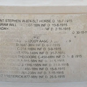 Anzac Memorial at the Argotti Botanical Gardens in Floriana, Malta