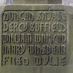 Coxwold War Memorial, The Fallen