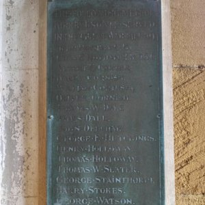 Kirby Knowle, Roll Of Honour, Yorkshire.