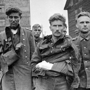 German POWS at Leningrad 1942