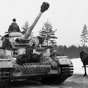 Snow Panzer IV Russia