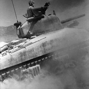 Sherman tank Tunisi 1943