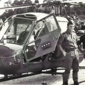 British Army Air Corps Westland Scout helicopter