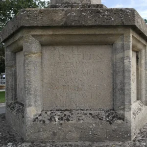 Broadway War Memorial, Worcs WW1 Fallen,.