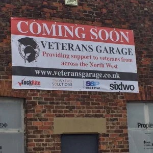 Veterans Garage Signage 02