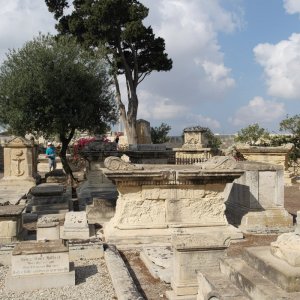 Msida Bastion Cemetery, Floriana, Malta (Memorials)