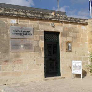 Msida Bastion Cemetery, Floriana, Malta Entrance And Exit