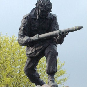 John Baskeyfield VC Statue