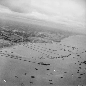 Mulberry Harbour Arromanches - Normandy September 1944