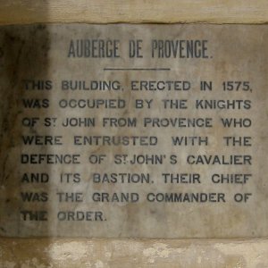 Auberge De Provence Sign. Valletta, Malta