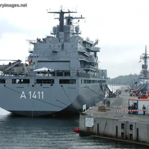 German naval cargo ship BERLIN