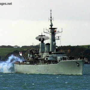 New Zealand Navy - frigate HMNZS Canterbury