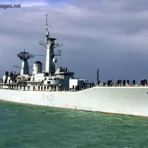 New Zealand Navy - frigate HMNZS Canterbury