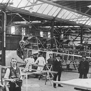 Aviatik C.I - production line