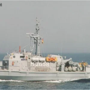 German Navy - minehunter Frauenlob