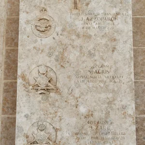 S AGIUS. J AZZOPARDI. Joseph ZARB