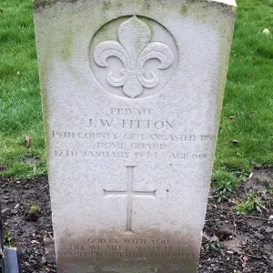 Private J W Fitton