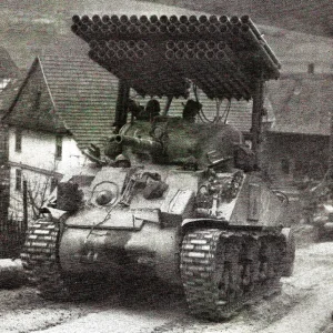 Sherman Calliope tank