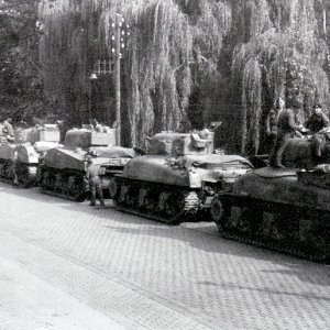 Sherman tanks - Operation Market Garden