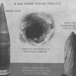16 Inch Armour Piercing Shell
