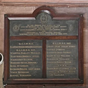 Nurses Memorial (1914-1919) St Anne's Cathedral Belfast