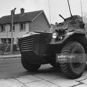 Saracen Armoured Vehicle Northern Ireland