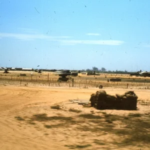 Rockets At DaNang 1966 Viet Nam
