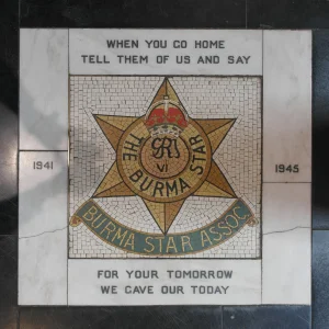 Burma Star Association Belfast Cathedral