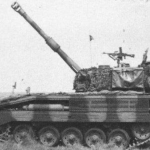 Abbot 105mm SP artillery