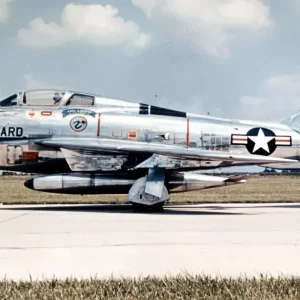 F84F Thunderstreak Ohio Air Guard