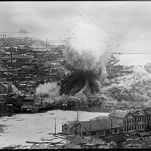 1951 March, Immediate Explosion From A Direct Hit