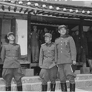 1951 Korean War Peace Talks. Kaesong, Korea
