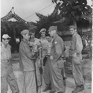 1951 Korean War Peace Talks. Kaesong, Korea
