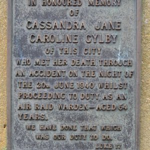 Cassandra Jane Caroline GYLBY.