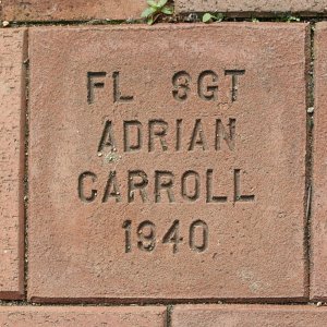 John Adrian Carroll Memorial Paver