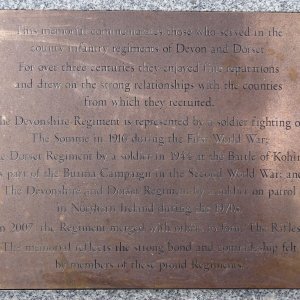 Devon & Dorset Memorial