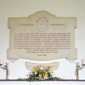 Didbrook War Memorial, Glos