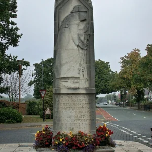 Chirk, War Memorial,Denbighshire, Wales
