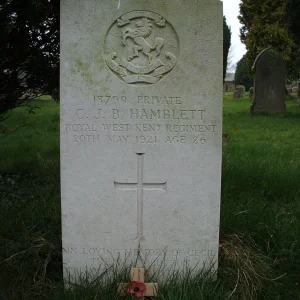 Cecil James B HAMBLETT