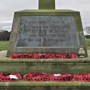 Preesall War Memorial, Lancashire