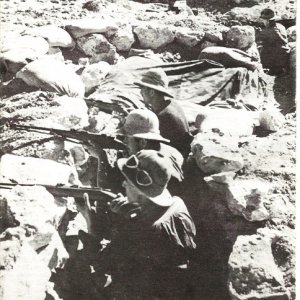 Italian Soldiers. El-Alamein WW2