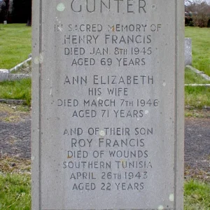 Roy Francis GUNTER
