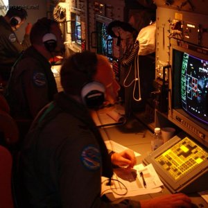 Operations Staff on board an AP3C ORION