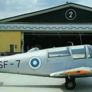 Saab 91D Safir at Kauhava in June 1991