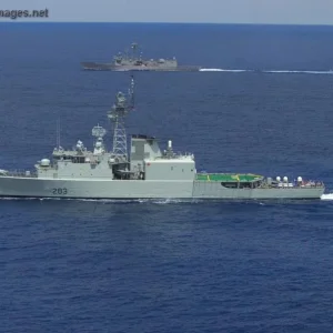 Canadian destroyer HMCS Algonquin
