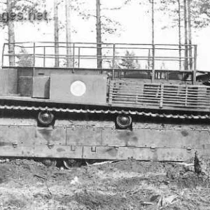 Recovery tank T-28V in autumn 1945
