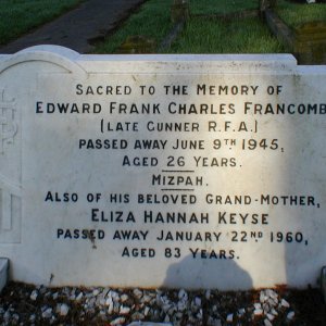 Edward Frank Charles FRANCOMBE