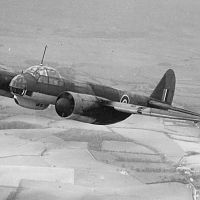 British Ju 88A In Flight Over England