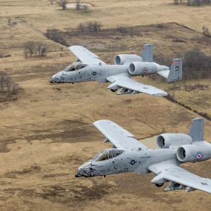 Fearsome_four-ship,_188th_Warthogs_train_at_Razorback_Range_131230-F-UL677-787