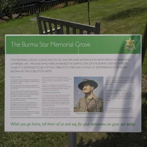 Burma Star Memorial Grove